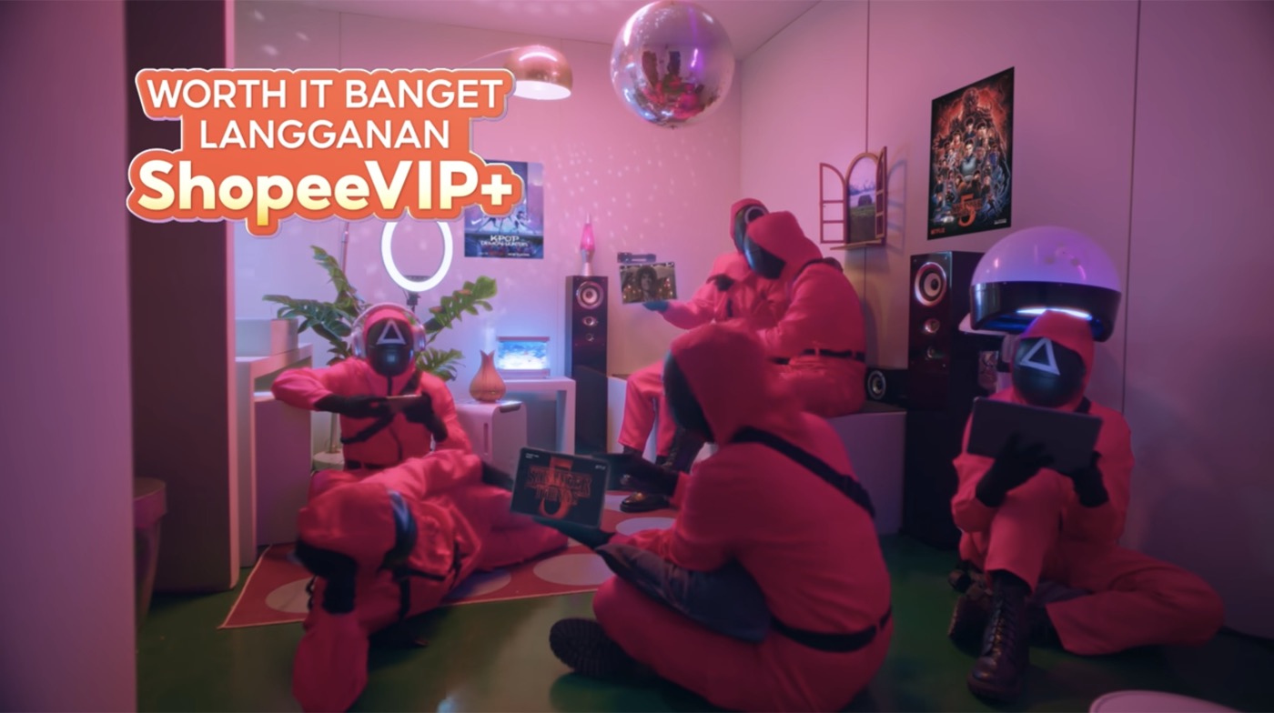 ShopeeVIP+ x Netflix campaign — Worth It Banget Langganan ShopeeVIP+